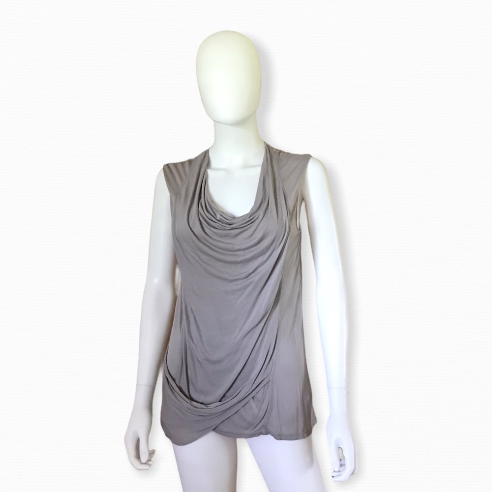 LAmade Lt Grey Sleeveless Top, S